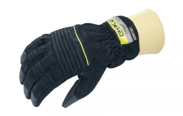 feuerwehr-brandbekaempfung-feuerwehrhandschuhe-innenangriff-multi-block-leder-kevlar-schnittschutz-pulsschutz-gore-tex-x-trafit-membrane-wasserdicht-silberfaser-strickbund-handschuhe-hsw91436