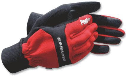 feuerwehrhandschuhe-jugend-jugendfeuerwehrhandschuhe-clarino-kunstleder-spantex-stretchgewebe-gel-polsterung-rubbertecbesatz-strickbund-nylon-polyurethan-polyester-elasthan-gummizug-august-penkert-junior-hsw91631